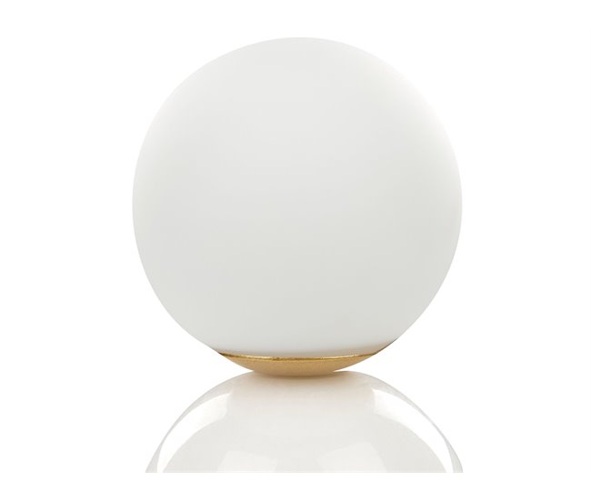 Beliani Candeeiro de mesa KIWI Branco