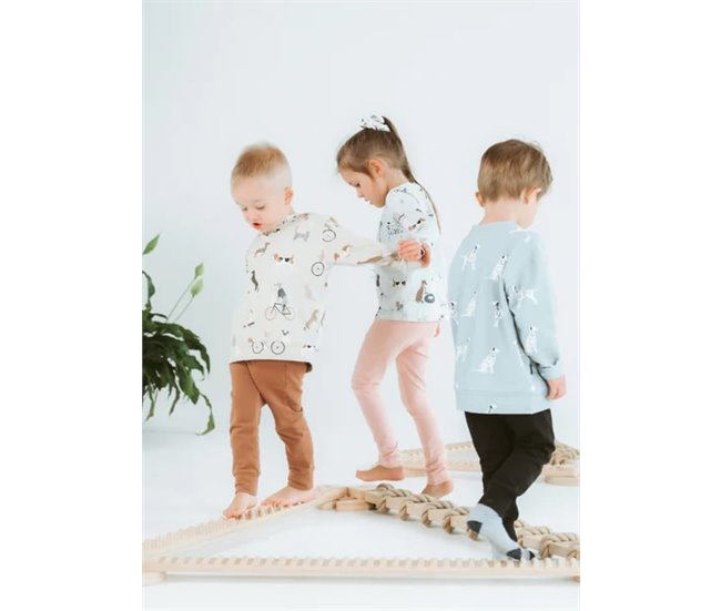 Trave de equilíbrio modular de 3 peças Madeira