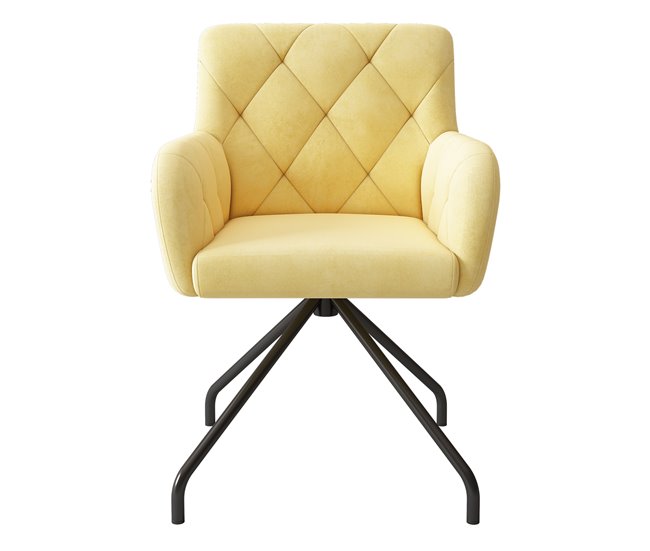 Cadeiras de jantar Amarelo