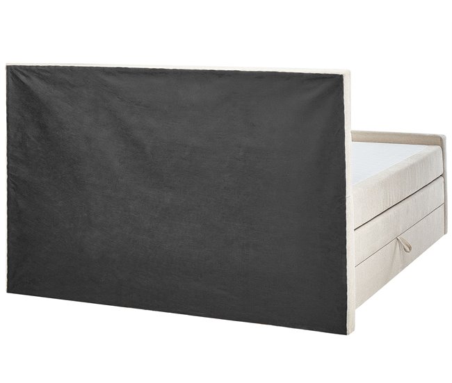 Beliani Cama continental Poliéster ARISTOCRAT 178x220 Bege