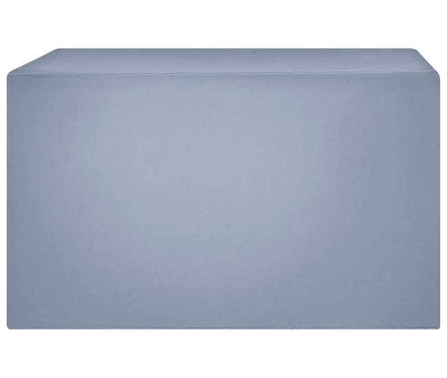 Beliani Proteção para os móveis GRANDE CHUVA Azul Claro