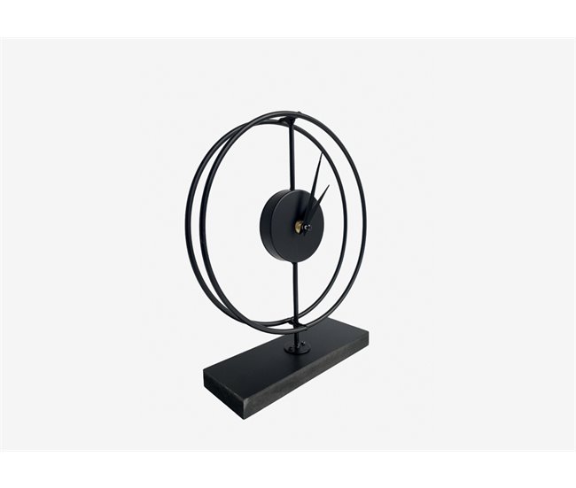 Relógio de mesa HELIOS BLACK marca ECOANYA Preto