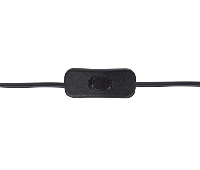 Beliani Candeeiro de mesa WAPITI Branco/ Preto