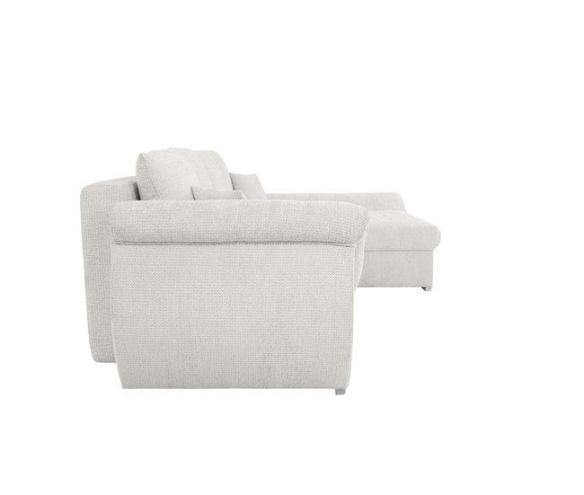 Chaise longue com cama e arca EDEN Branco