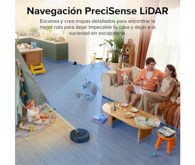 Robot Aspirador Q8 Max Preto