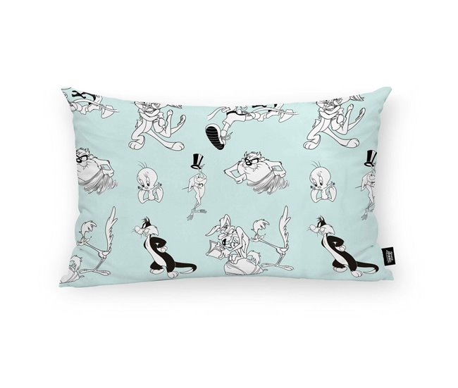 Capa de travesseiro Looney B&W C Multicor