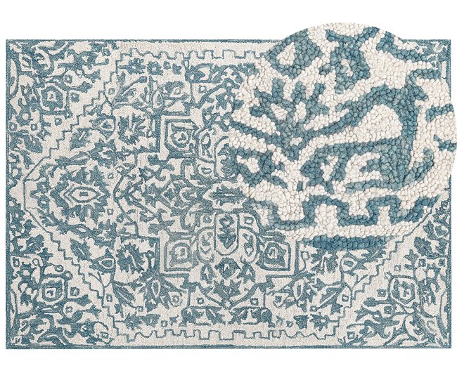 Beliani Pelos curtos AHMETLI 160x230 Branco