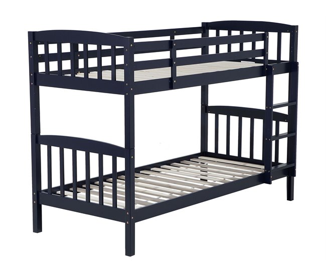 Beliani Beliche Pinho REVIN 87x208 Azul Marino