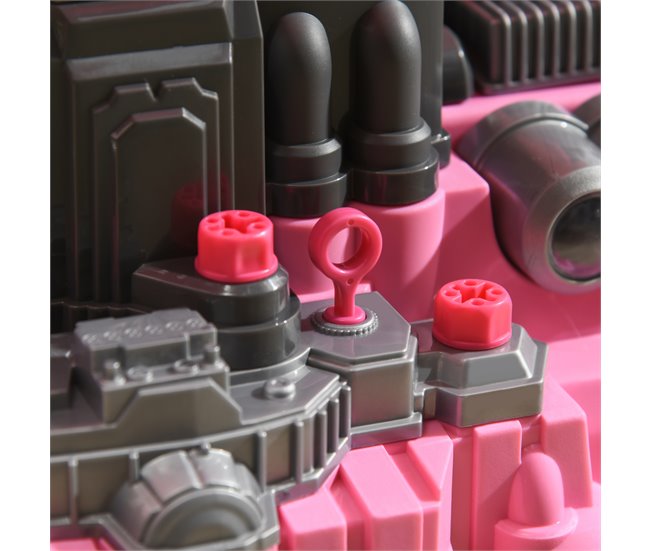 Motor de Caminhão para Crianças ABS,PP HOMCOM Rosa
