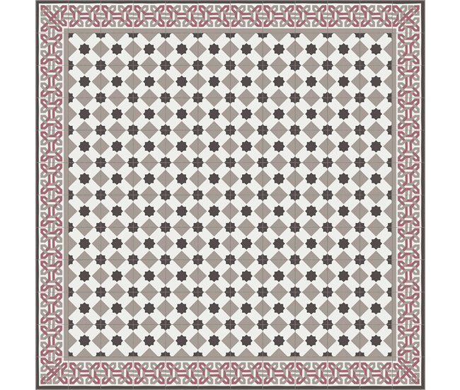 Alfombra CAMELOT 120x120 Multicor