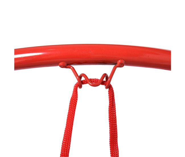 Cesta de Basquetebol Metal e Nylon HOMCOM Multicor