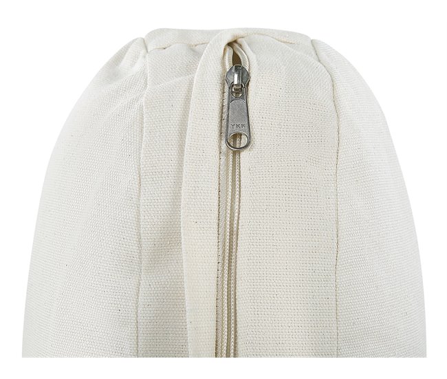 Beliani Poltrona RIBOLLA Branco/ Bege