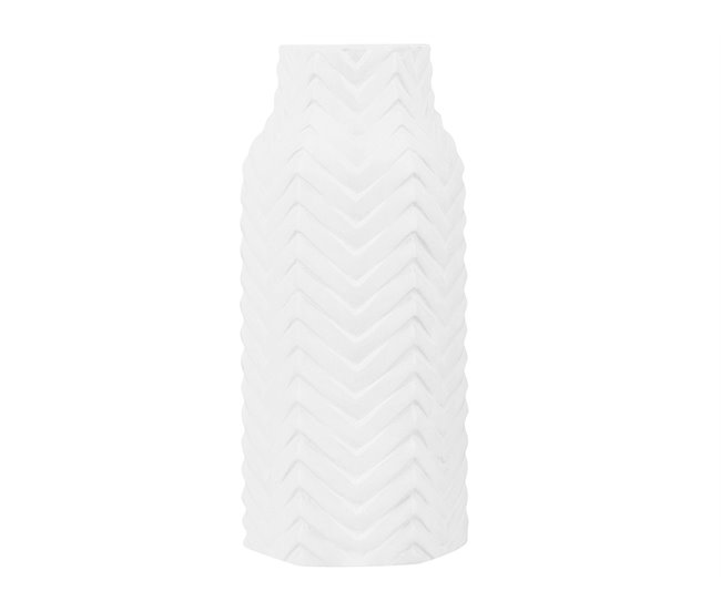 Beliani Jarro decorativo XANTHOS Branco