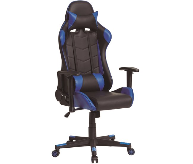  Cadeira de escritório profissional para jogos Azul