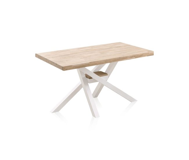  Mesa de jantar Xena 140 120x60 Branco