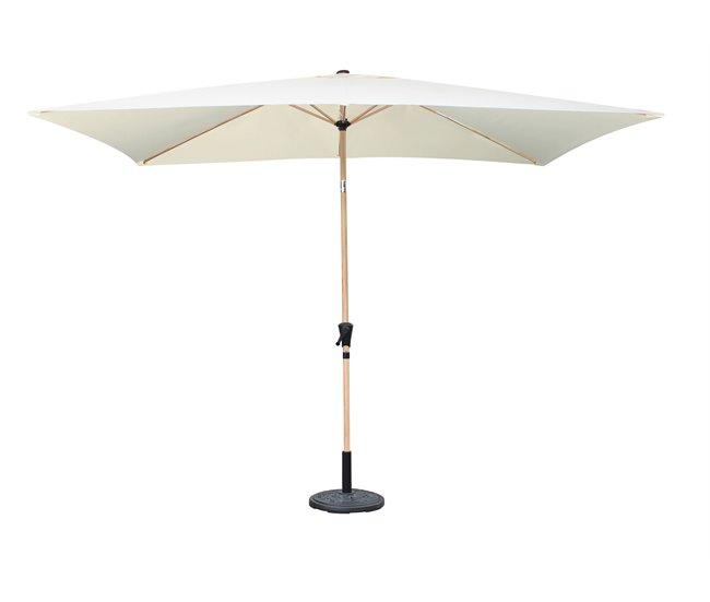 Guarda-sol ENARA 250x200x300cm cor bege Bege