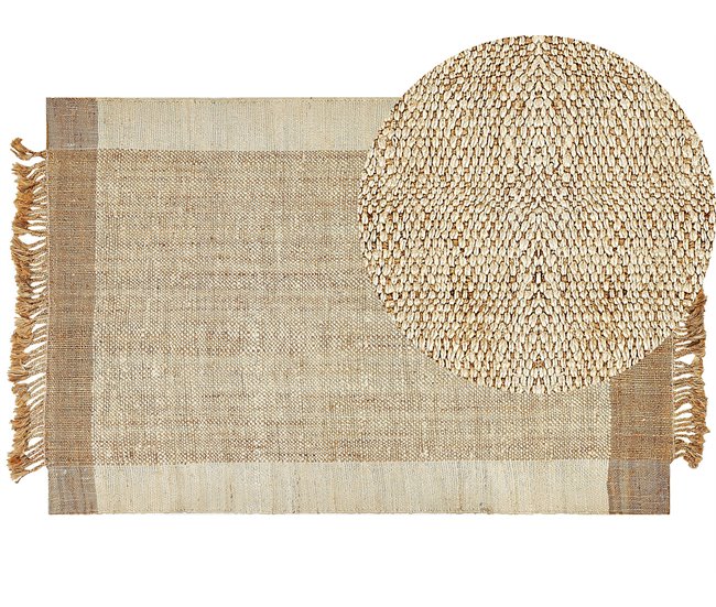 Beliani Entrelaçado DEDEMLI 200x300 Bege