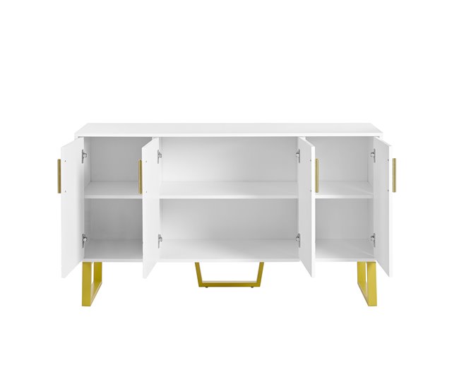 Aparador com 4 portas Branco