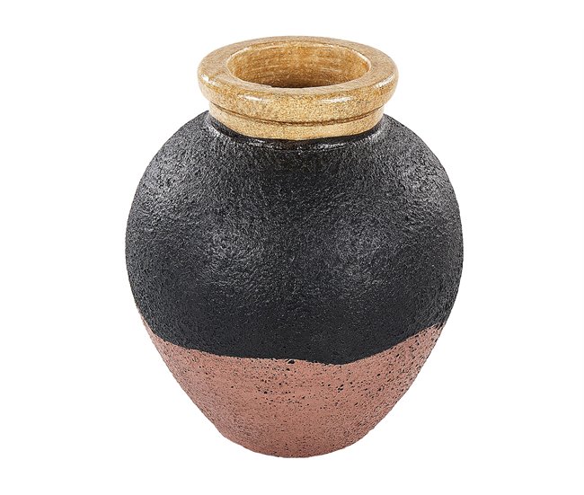 Beliani Jarro decorativo DAULIS Preto