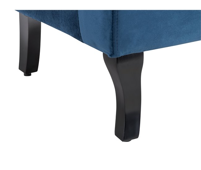 Beliani Poltrona com braços ALTA Azul