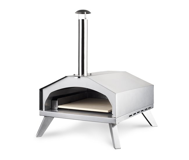Forno de pizza a gás Gino440 H.koenig Cinza