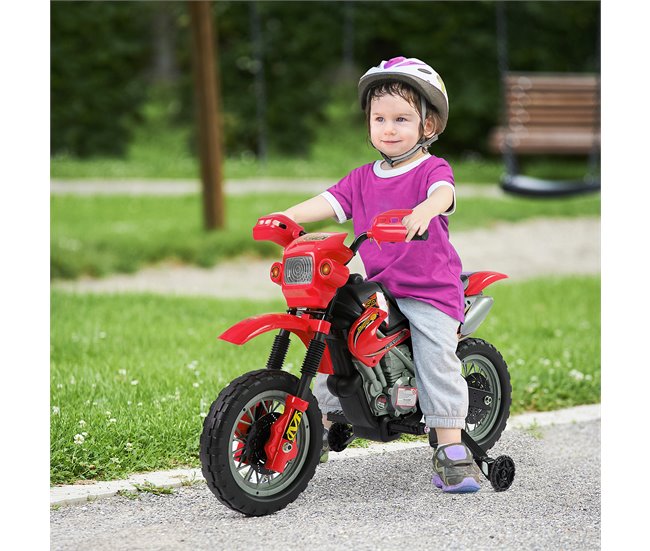 Mota Elétrica Infantil PP HOMCOM Vermelho