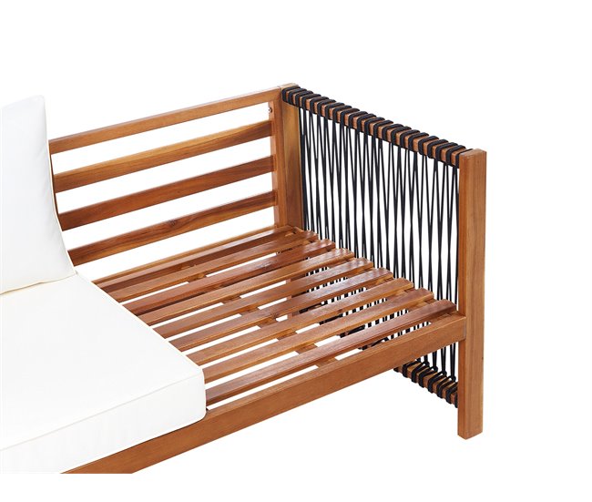 Beliani Conjunto lounge ANTRIA Bege