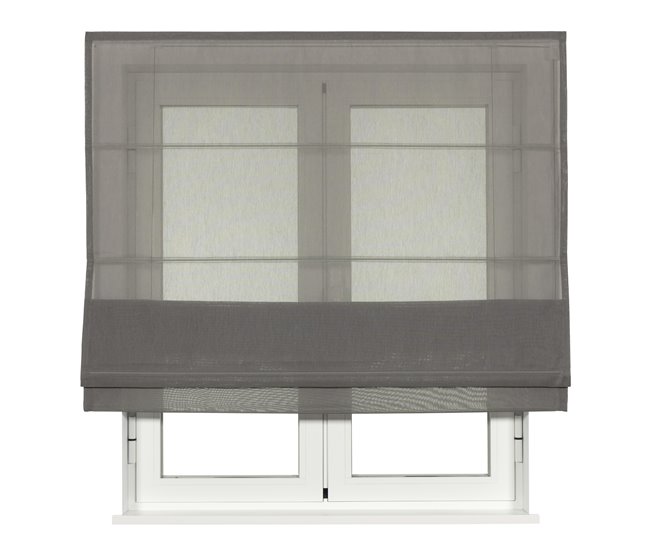 Estor Japones/Pregas Visillo Gris 