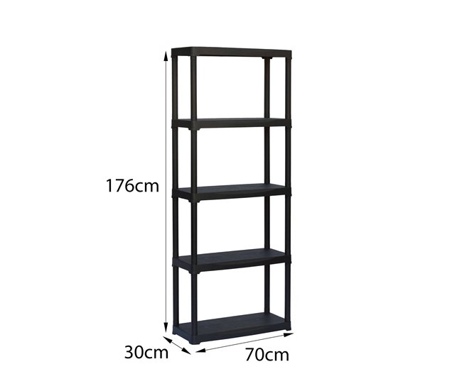 Armário exterior em PVC Antracite