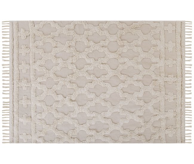 Beliani Pelos curtos SULUOVA 160x230 Bege