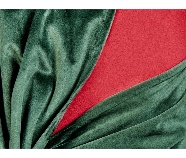 Beliani Almofada decorativa MARSHMALLOW Vermelho