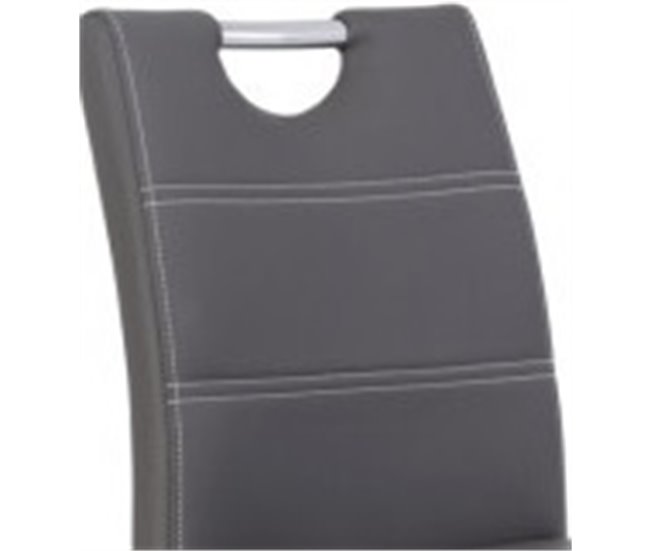 Conjunto de 2 bancos ajustáveis ELEGANCE Cinza