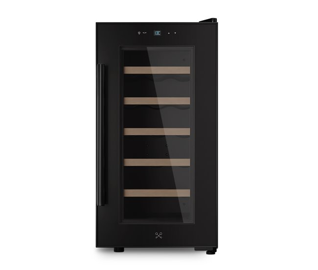 Refrigerador de vinhos de instalação livre cavcb18 les petits champs, 18 garrafas