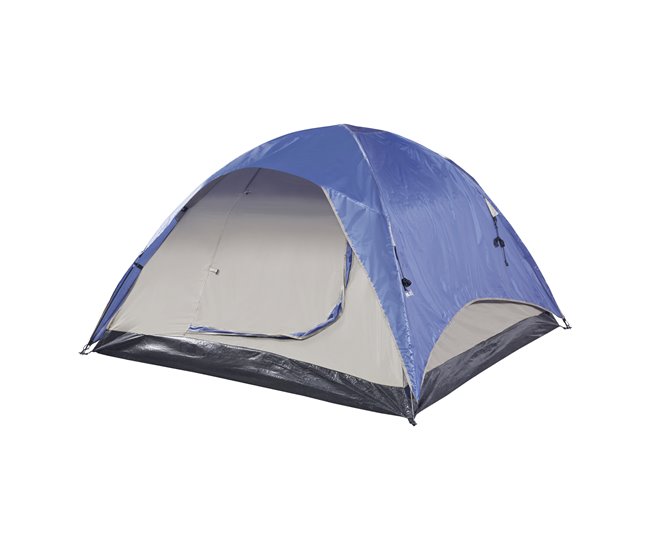 Tenda Bergeijk  de teto duplo em poliéster 213x213 Azul
