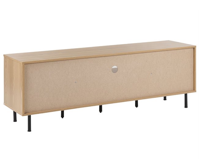 Beliani Mesa de TV PALMER 160 Castanho