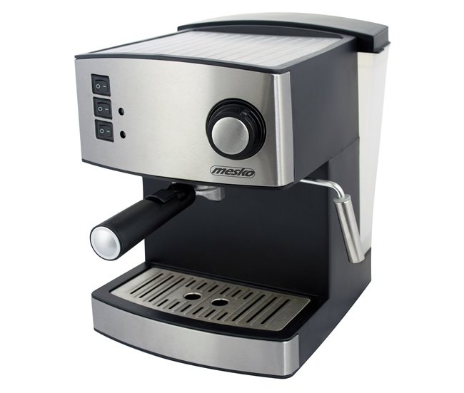 Máquina de Café Expresso Mesko MS 4403 Prata