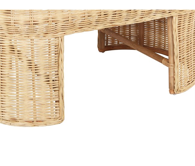 Beliani Mesa de jardim LIVADEIA Natural