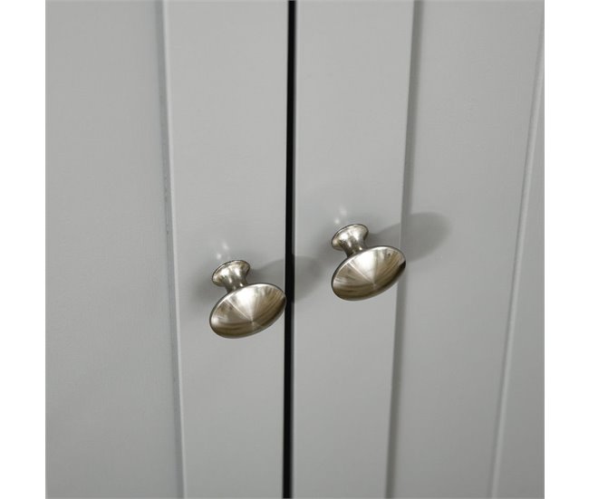 Armário de Cozinha MDF e Melamina de Madeira HOMCOM Cinza