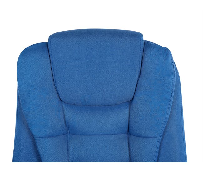 Beliani Cadeira executiva ROYAL Azul