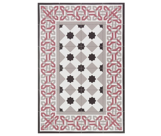 Alfombra CAMELOT 120x120 Multicor