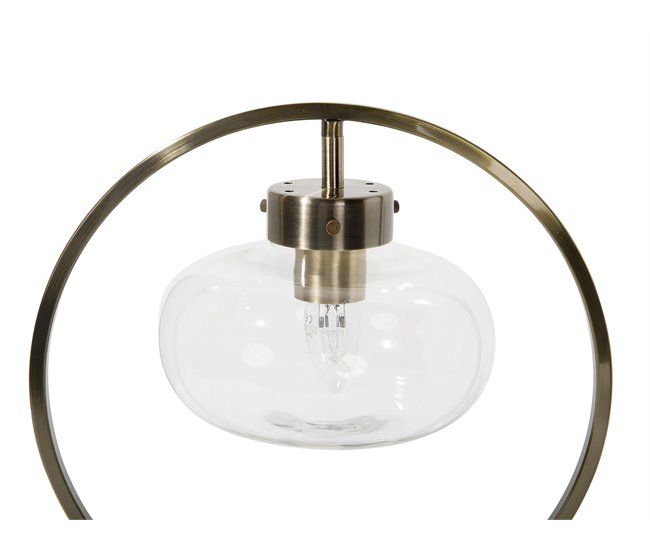 Beliani Candeeiro de mesa SEVERN Dourado