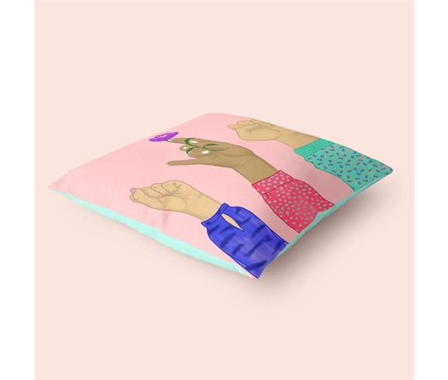 Capa de travesseiro Aware Me Multicor