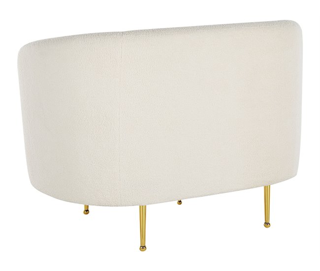 Beliani Conjunto de sofás LOEN Branco
