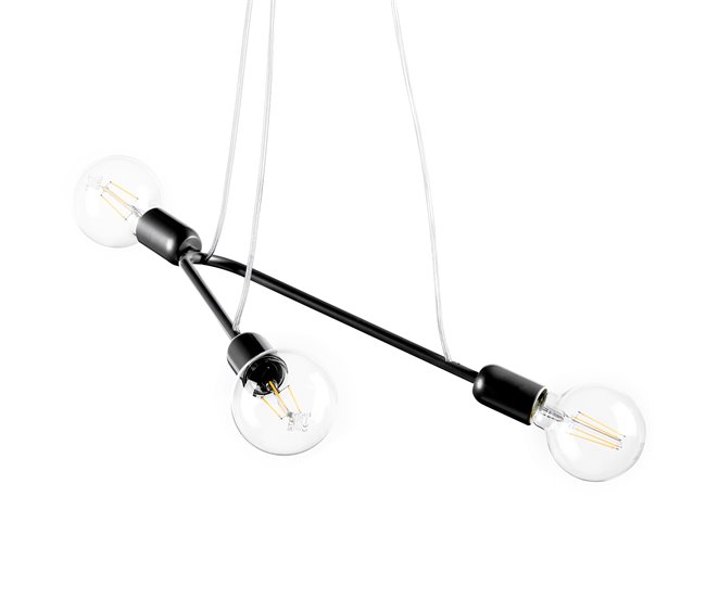 Candeeiro de teto BOOMERANG marca ONLI LIGHTING Preto