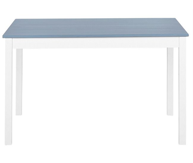 Beliani Conjunto de comedor MOANA Branco