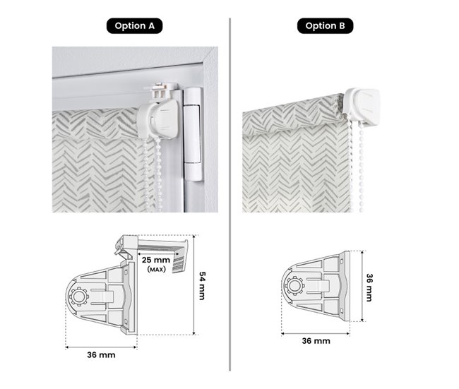 Estores impressos, estore de rolo com desenhos Translúcidos 