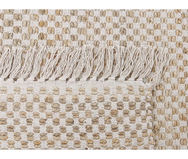 Beliani Pelos curtos ZERDALI 80x150 Bege