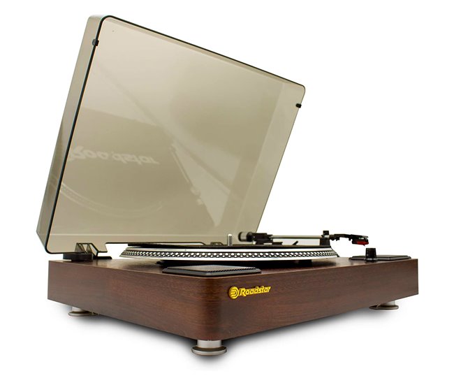 Gira-Discos Roadstar TT-260SPK Madeira