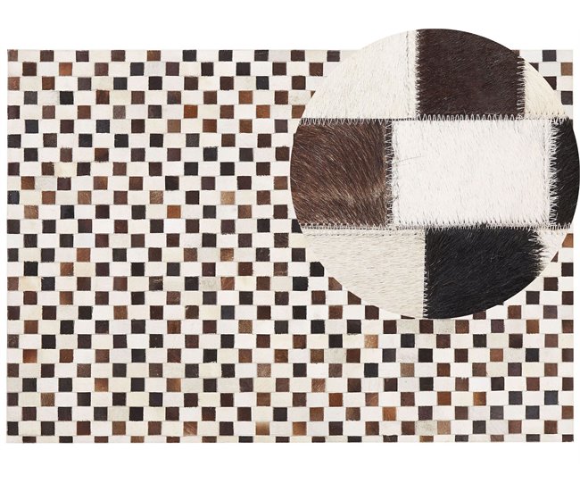 Beliani Patchwork KAYABEY 160x230 Bege