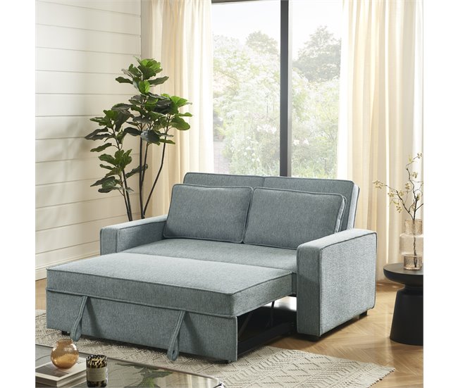 Sofá cama 2 lugares LOLA Azul